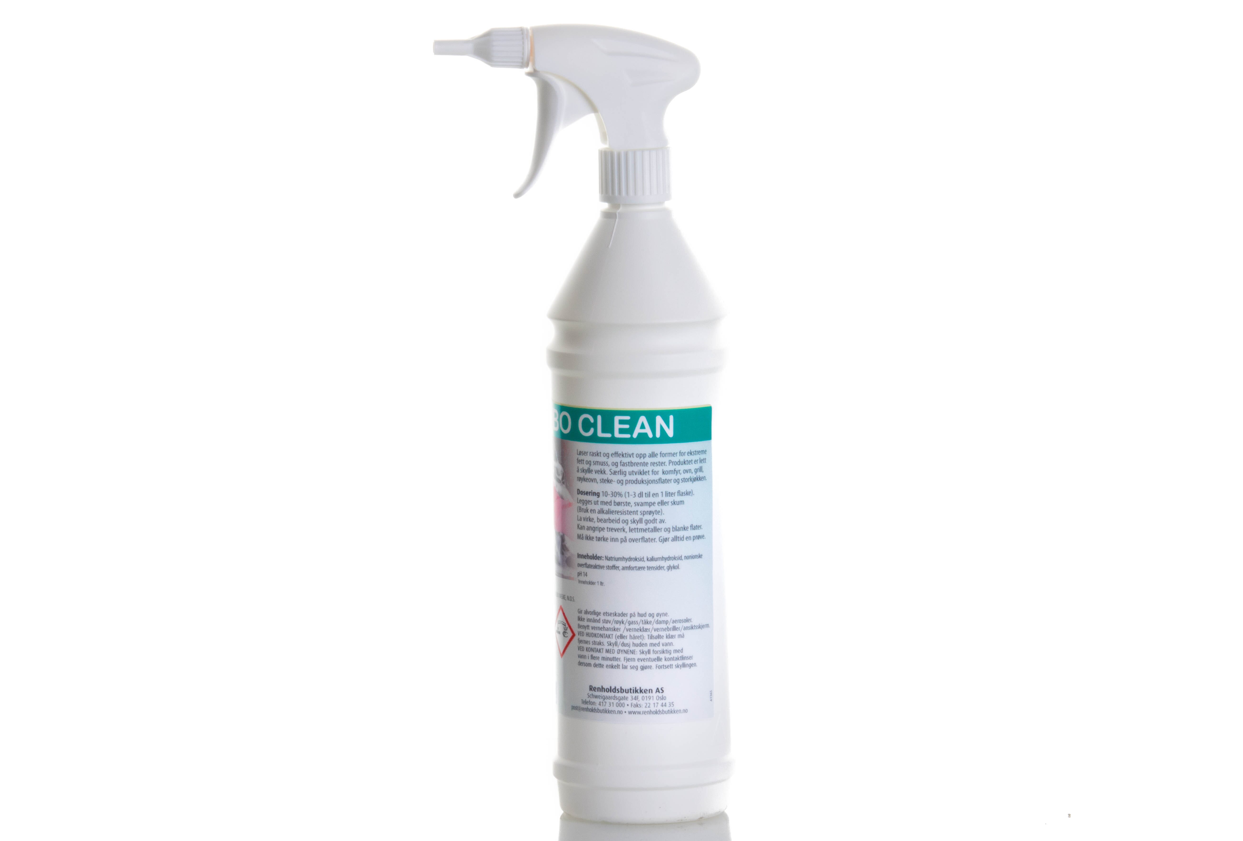 NSP Turbo Clean spray Svanemerket 1 liter - Nordic Supply Partner AS